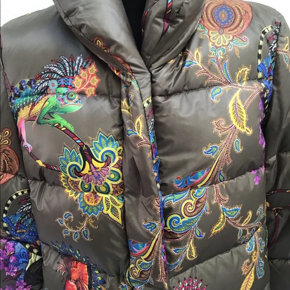 ETRO PRINT PUFFER COAT🔥 - Picture 2 of 8